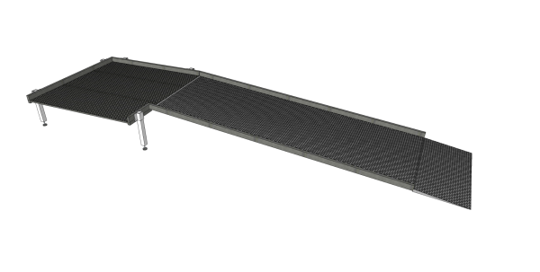 Dessin technique rampe d'accès modulaire