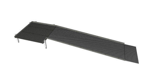 Dessin technique kit rampe modulaire