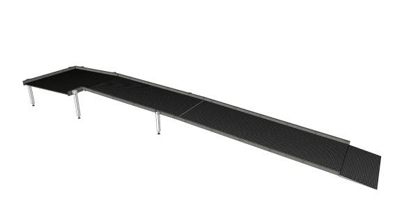 Rampe d'accès modulaire 5000m