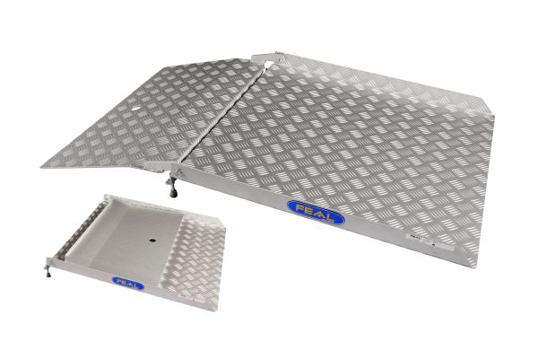 Folding drive in ramp open and folded over 