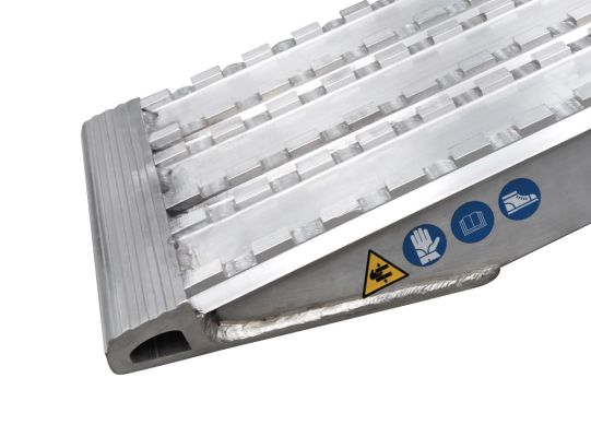 Assise rampe de chargement aluminium