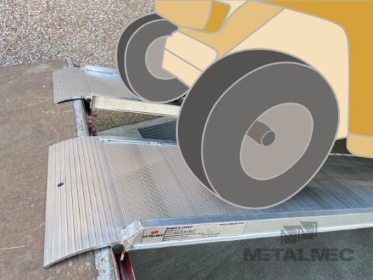 Rampes de chargement en aluminium