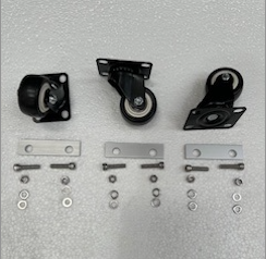 Roues et fixations de rampe enroulable